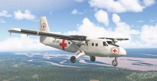 DHC-6 Twin Otter - Red Cross (ICRC)