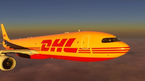 DHL A330-300P2F (8K) D-AJFK
