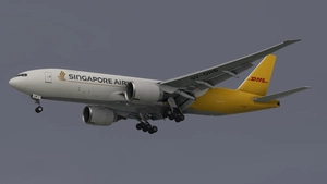 DHL Singapore Airlines [9V-DHB] PMDG B777F thumbnail 2