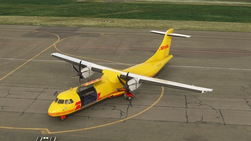 ATR72 DHL - Solenta Aviation (Real Cargo Interior) [4K]