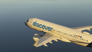 Discover Airlines [Pack] | A320neo |  D-AIWE / D-AIUQ | 8k |  MSFS 2024 | Fictional | Konrad5987  thumbnail 1