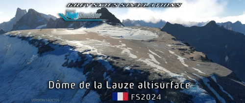 Dôme de la Lauze altisurface (LF3823), France