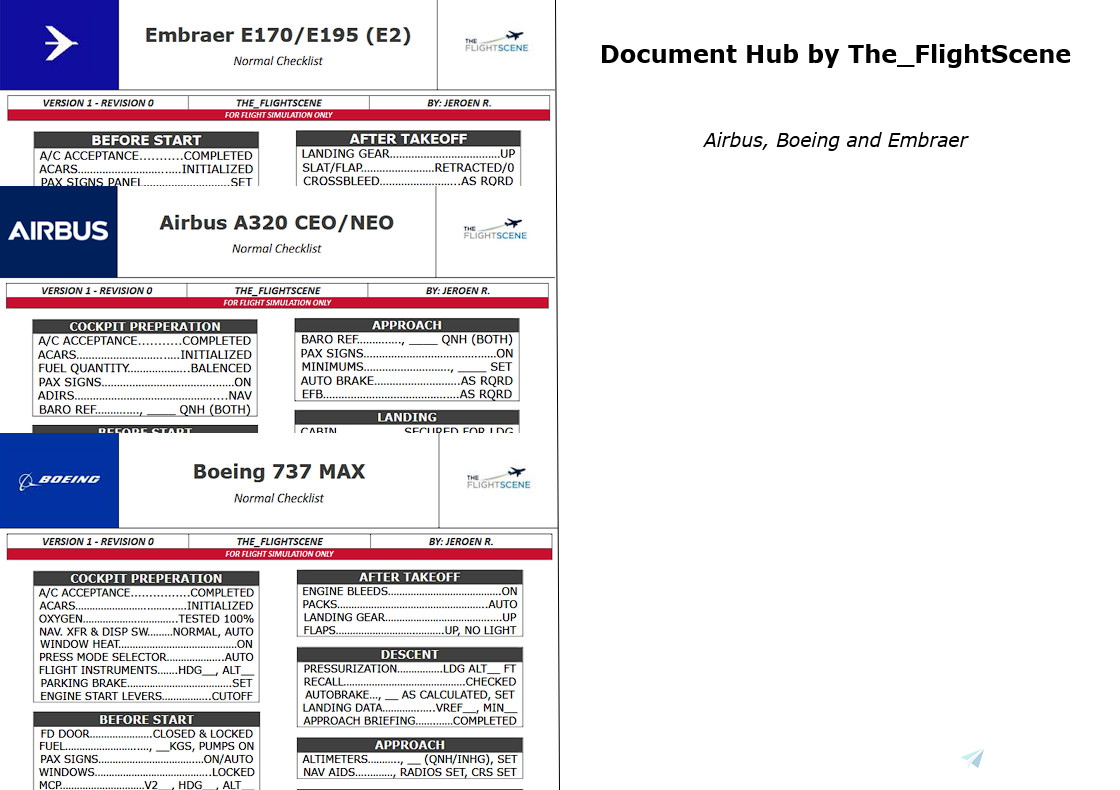 Document Hub by The_FlightScene für Microsoft Flight Simulator | MSFS