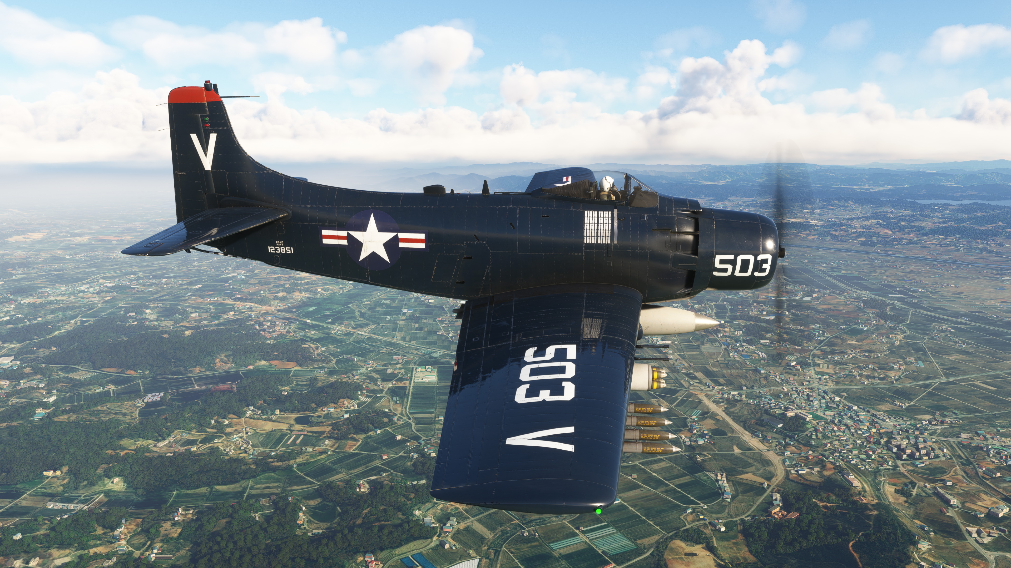 Douglas A-1 Skyraider VA-115 V-503 - Image 1