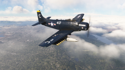 Douglas A-1 Skyraider VA-46 C-417