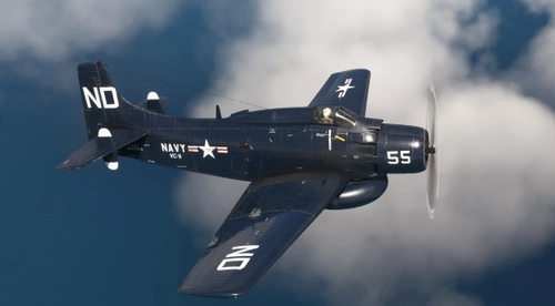 Douglas AD-3W Skyraider  VC-11 ND-55