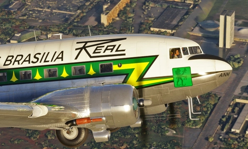 Douglas DC-3 - Aerovias Brasilia