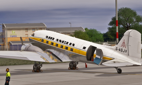 Douglas DC-3  - Air Anglia 