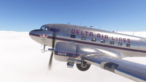 Douglas DC-3 Delta Air Lines 'Ship 41' w/ cabin (NC28341)