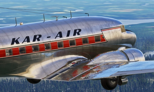 Douglas DC-3 - Kar - Air Oy
