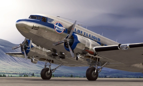 Douglas DC-3 - Loftleidir