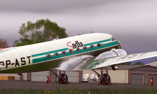 Douglas DC-3 - Sadia (Transbrasil)