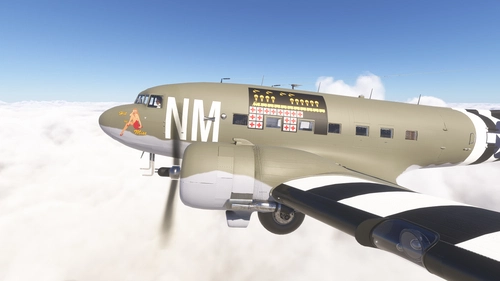 Douglas DC-3 - Skytrain 43-48950 "Hit or miss"