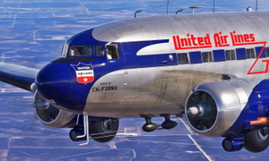 Douglas DC-3 - United Air Lines Mainliner thumbnail 6