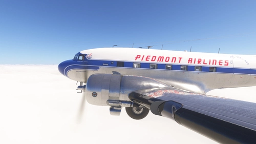 Douglas DC-3 w/ cabin Piedmont Airlines (N44V)