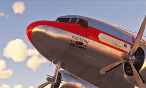 Douglas DC-3 - Western Airlines thumbnail 2