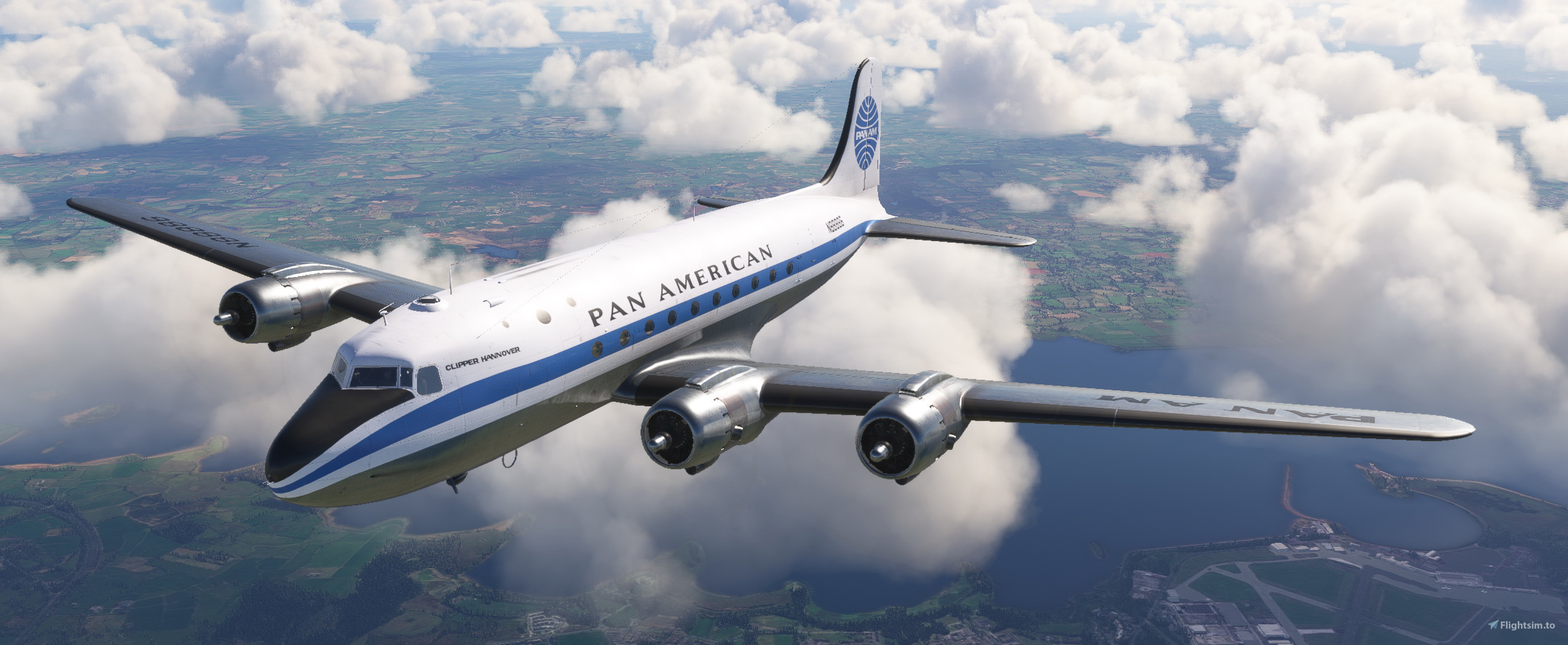 Douglas DC-4 Pan American N88886 for Microsoft Flight