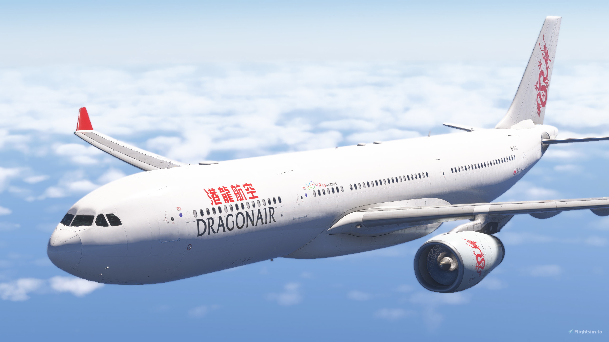 Dragonair A330-300 Mini Pack w/Cabin | Microsoft / iniBuilds A330