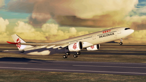 Dragonair B-HLK - Headwind A330-900neo - 4K