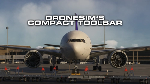 DroneSim's Compact Toolbar