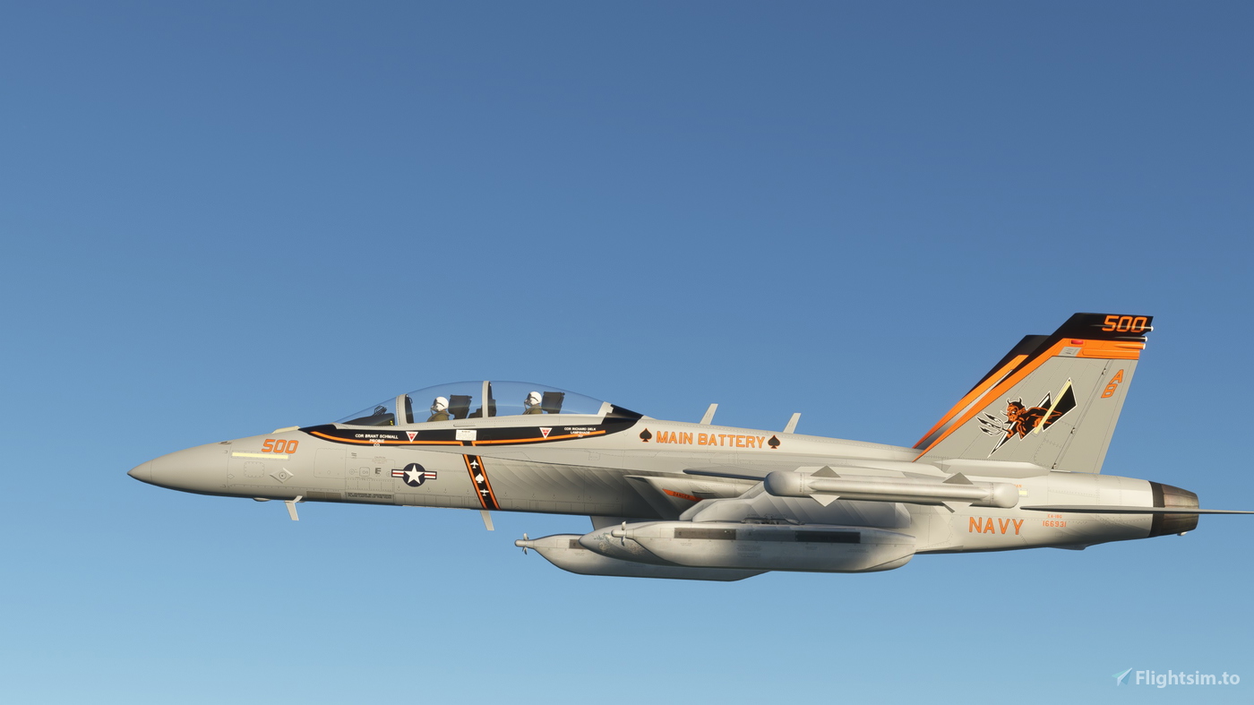EA-18G VAQ-144 Main Battery para Microsoft Flight Simulator | MSFS