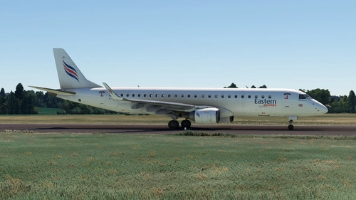 Eastern Airways  ✈ FSS E190  ✈ G-CLSN  ✈ Cabin included