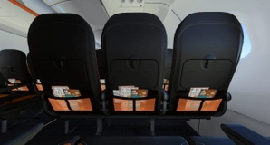 EasyJet A321  |  W/Full Cabin Details  |  G-UZMF thumbnail 11