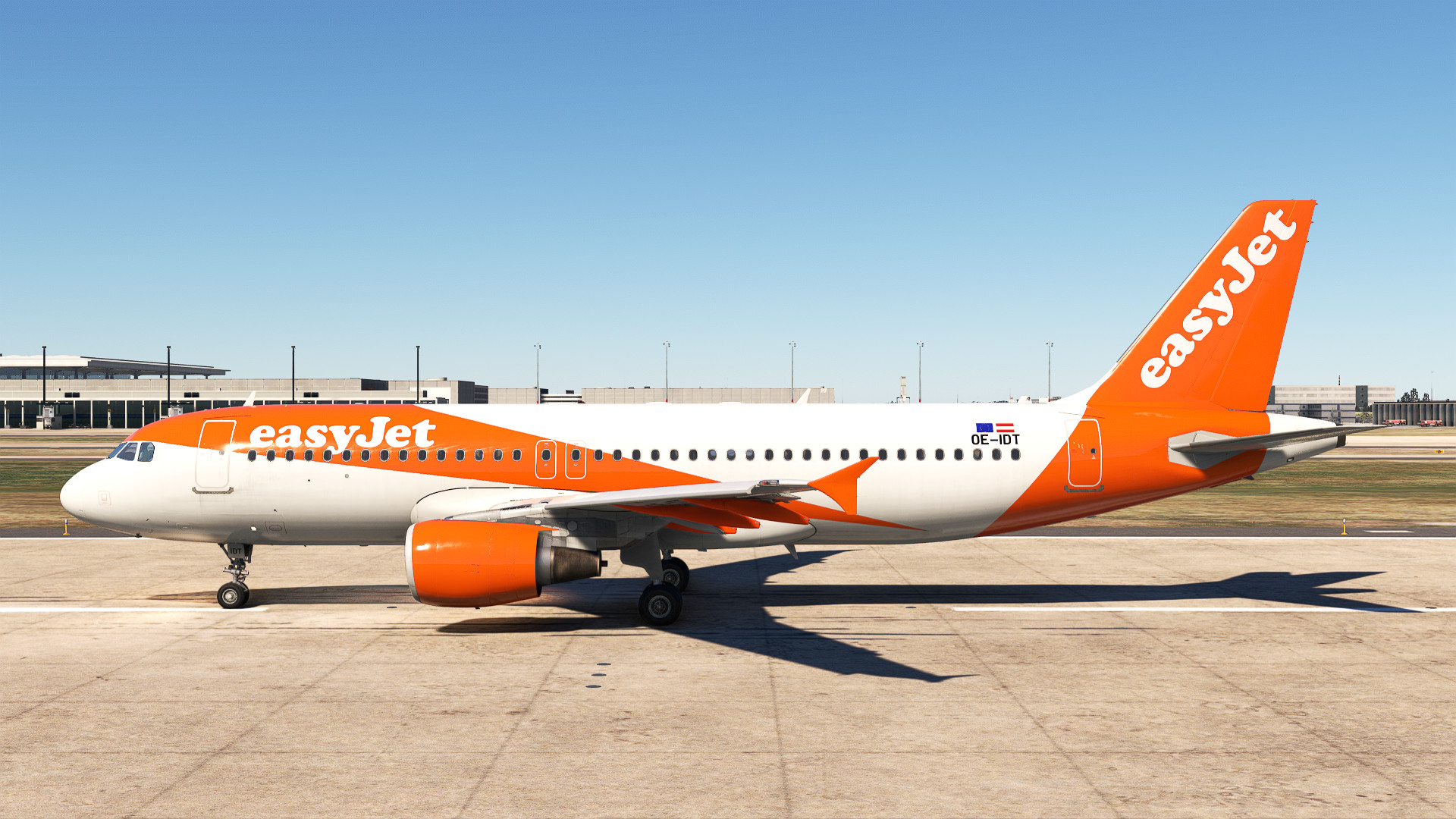 easyJet europe OE-IDT ex JA817P [Y180] w/Cabin - Fenixsim A320 V2