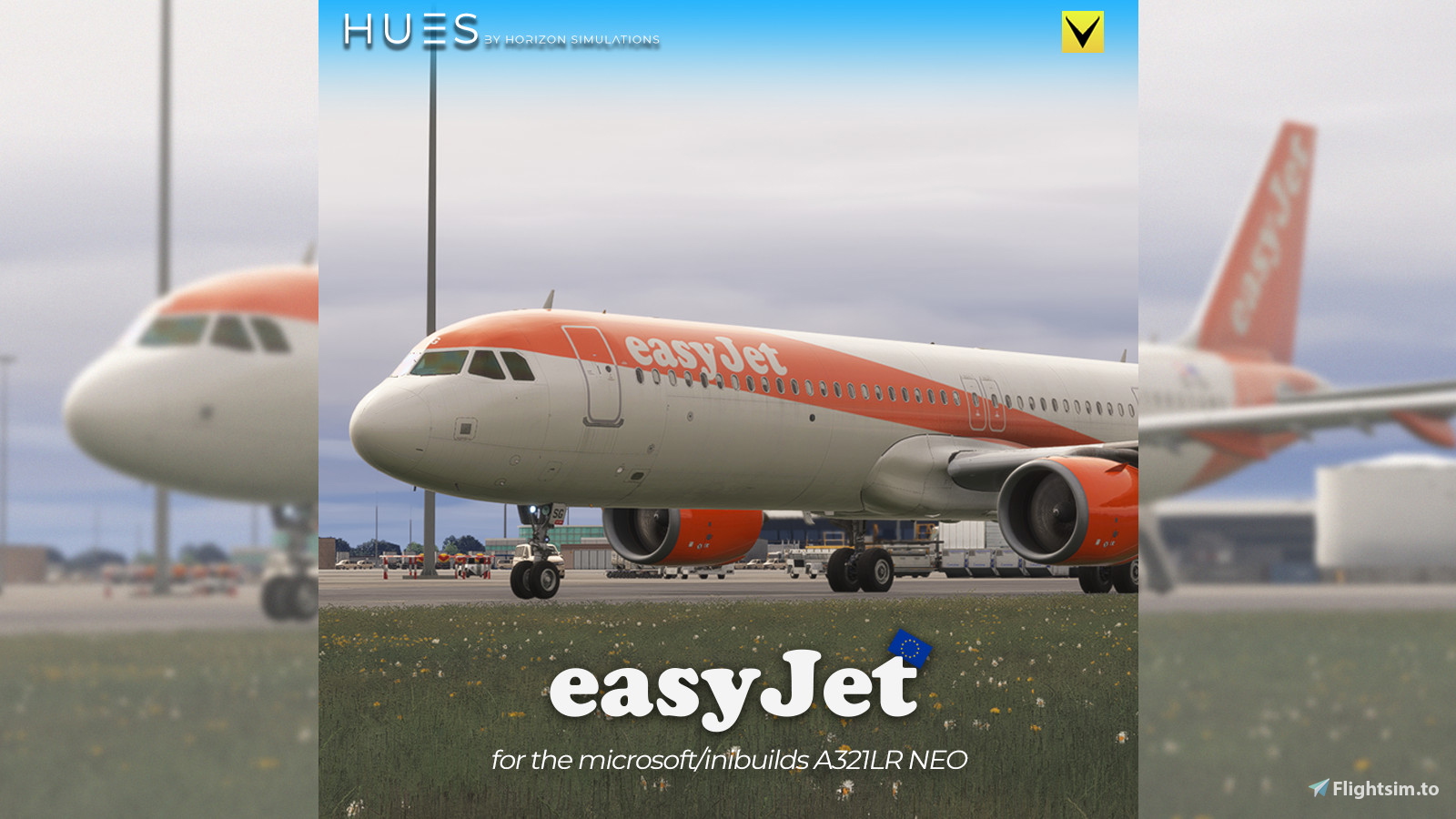 Easyjet Europe Pack w/Cabin | A321 Neo inibuilds/microsoft [8K] - Image 1