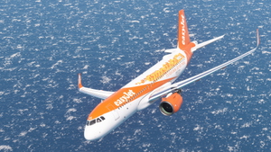 EasyJet Eurovision 2025 FBW A32NX | G-UZHS 8K thumbnail 4
