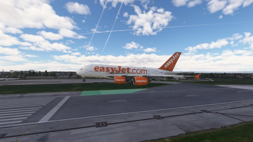 easyjet FlyByWire A380 Old Livery [Fictional]