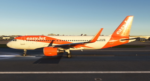 easyJet UK G-EJCM ex RP-C3276 [Y180] w/Cabin - Fenixsim A320 thumbnail 2