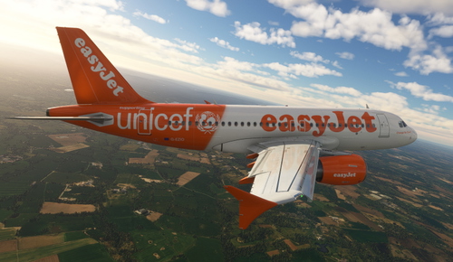 Easyjet Unicef - Fenix A319 CFM (G-EZIO) | 4K