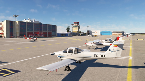 EC-DFU JustFlight PA-38 Piper Tomahawk