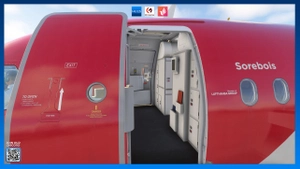 Edelweiss A320 HB-JJL, HB-JJK | NC Scheme  | Custom cabin | Fenix A320 thumbnail 4
