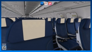 Edelweiss A320 HB-JJL, HB-JJK | NC Scheme  | Custom cabin | Fenix A320 thumbnail 12