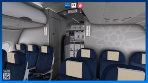 Edelweiss A320 HB-JJL, HB-JJK | NC Scheme  | Custom cabin | Fenix A320 thumbnail 13