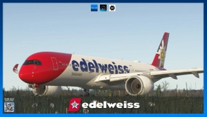 Edelweiss Air  | Inibuilds A350-900 | 4K thumbnail 4