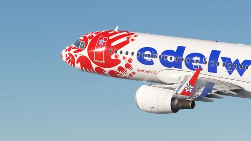 Edelweiss [Helping Hands HB-JLT] w/Cabin Fenixsim A320 Sharklet [8K+4K]