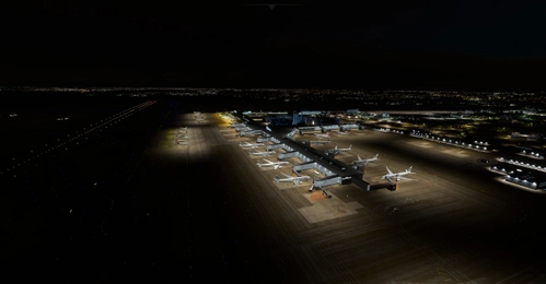 EFHK Helsinki Apron Lights