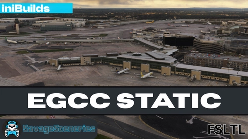 EGCC FSLTL Static Aircraft (IniBuilds)
