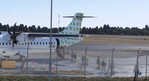 EGHQ,  Cornwall Airport Newquay, RAF St Mawgan | GSX Profile (UK2000 Scenery)  thumbnail 7