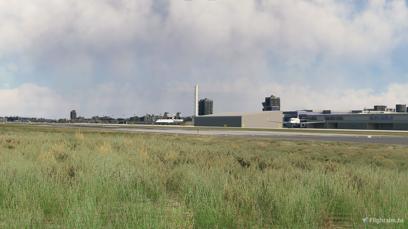 EGLC London City Airport for Microsoft Flight Simulator MSFS