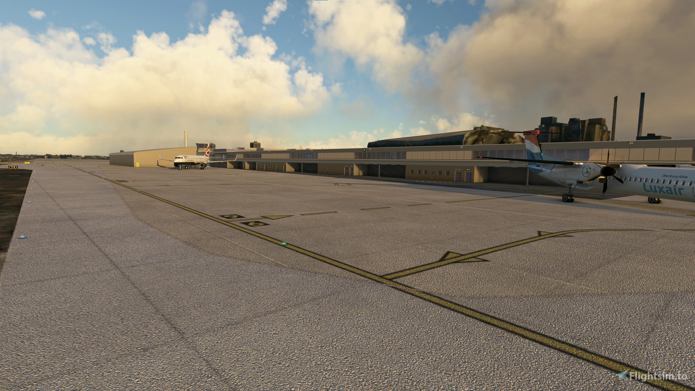 EGLC London City Airport for Microsoft Flight Simulator MSFS