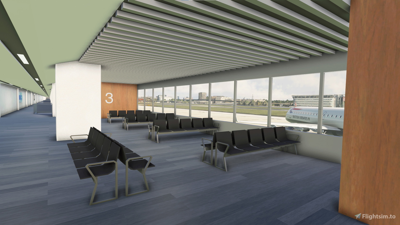 EGLC London City Airport for Microsoft Flight Simulator MSFS