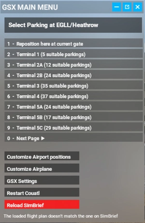EGLL - Python-file for GSX thumbnail 1