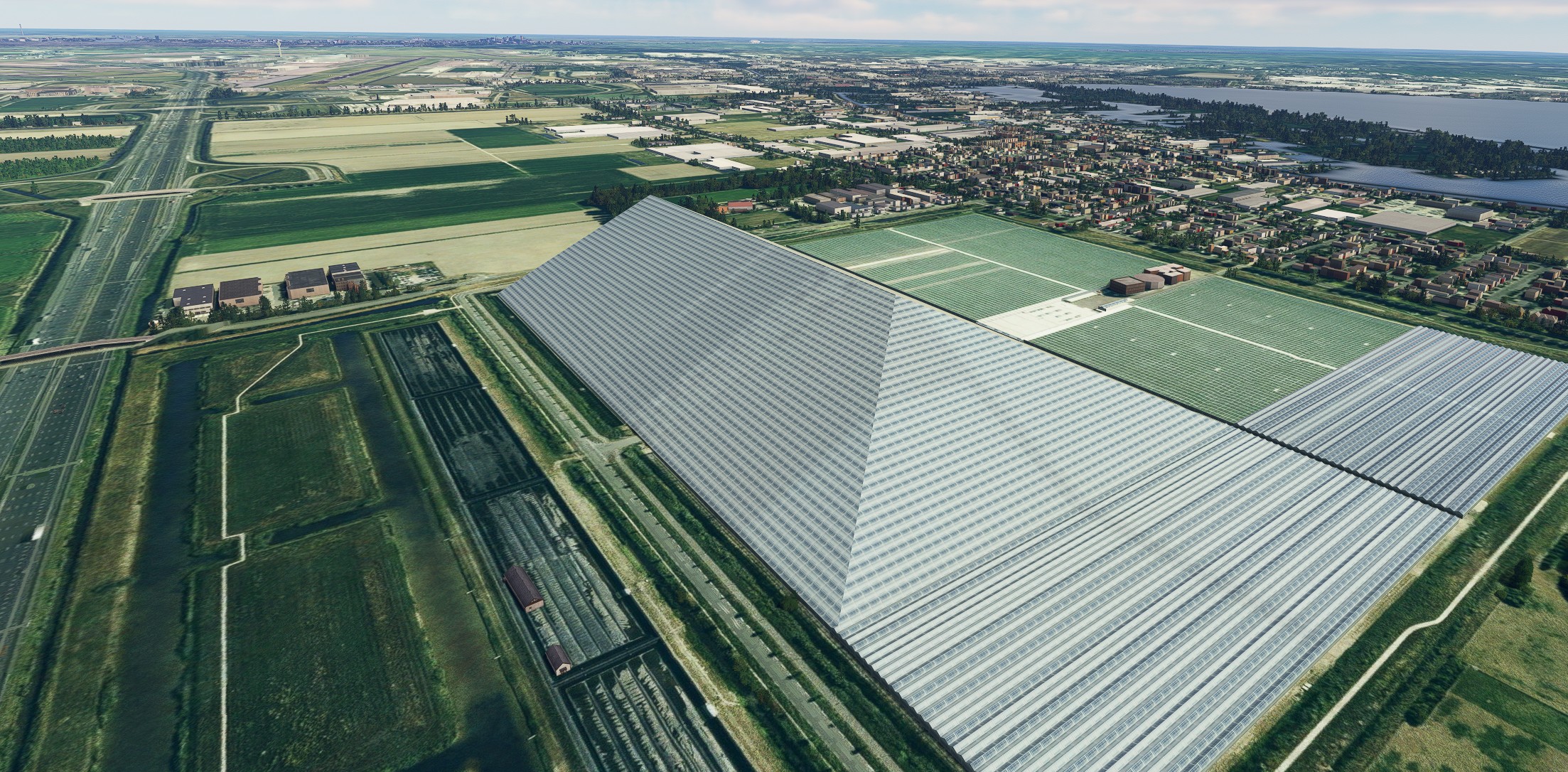 EHAM Schiphol south farm "pyramid" removal - Image 1