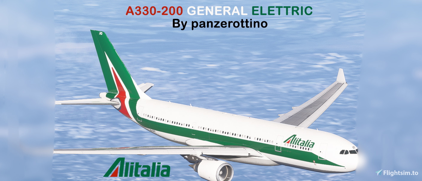 EI-EJO | Alitalia old colors | A330-200 | General Elettric | W