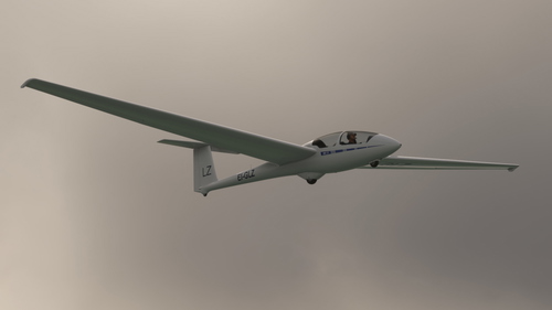 EI-GLZ (Leinster Gliding Centre) - f7 Simulations ASK 21