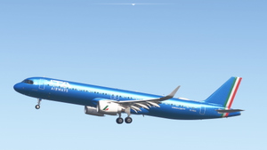 EI-HXA| Ita airways | Ini A321LR | MSFS2024 [8K] thumbnail 1